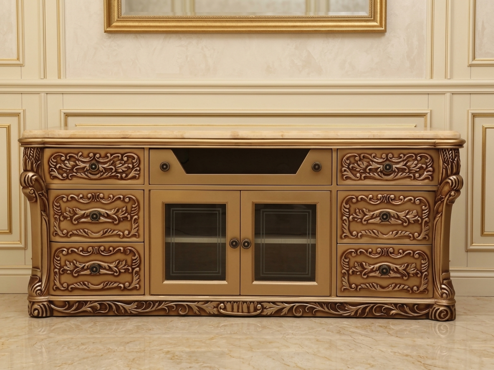 Kalsi Sideboard With Marble Top