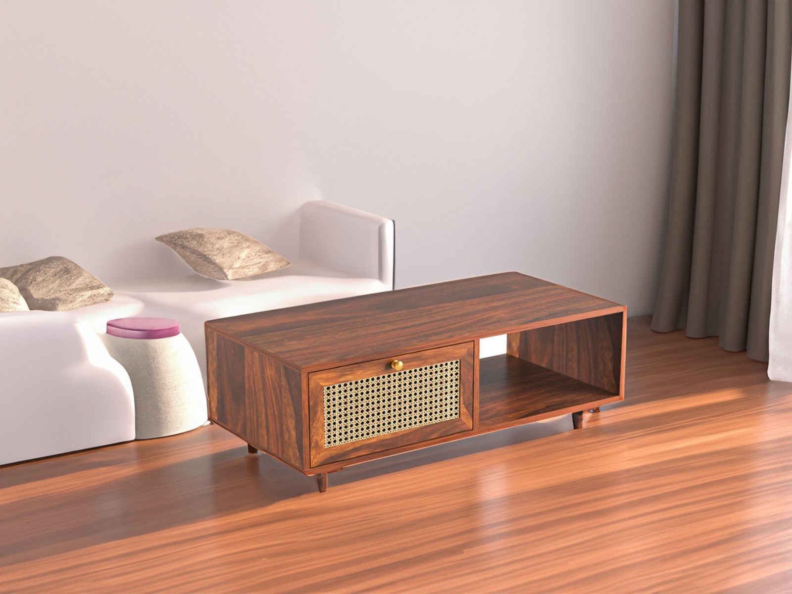 Rukm Solid wood sheesham coffee table 