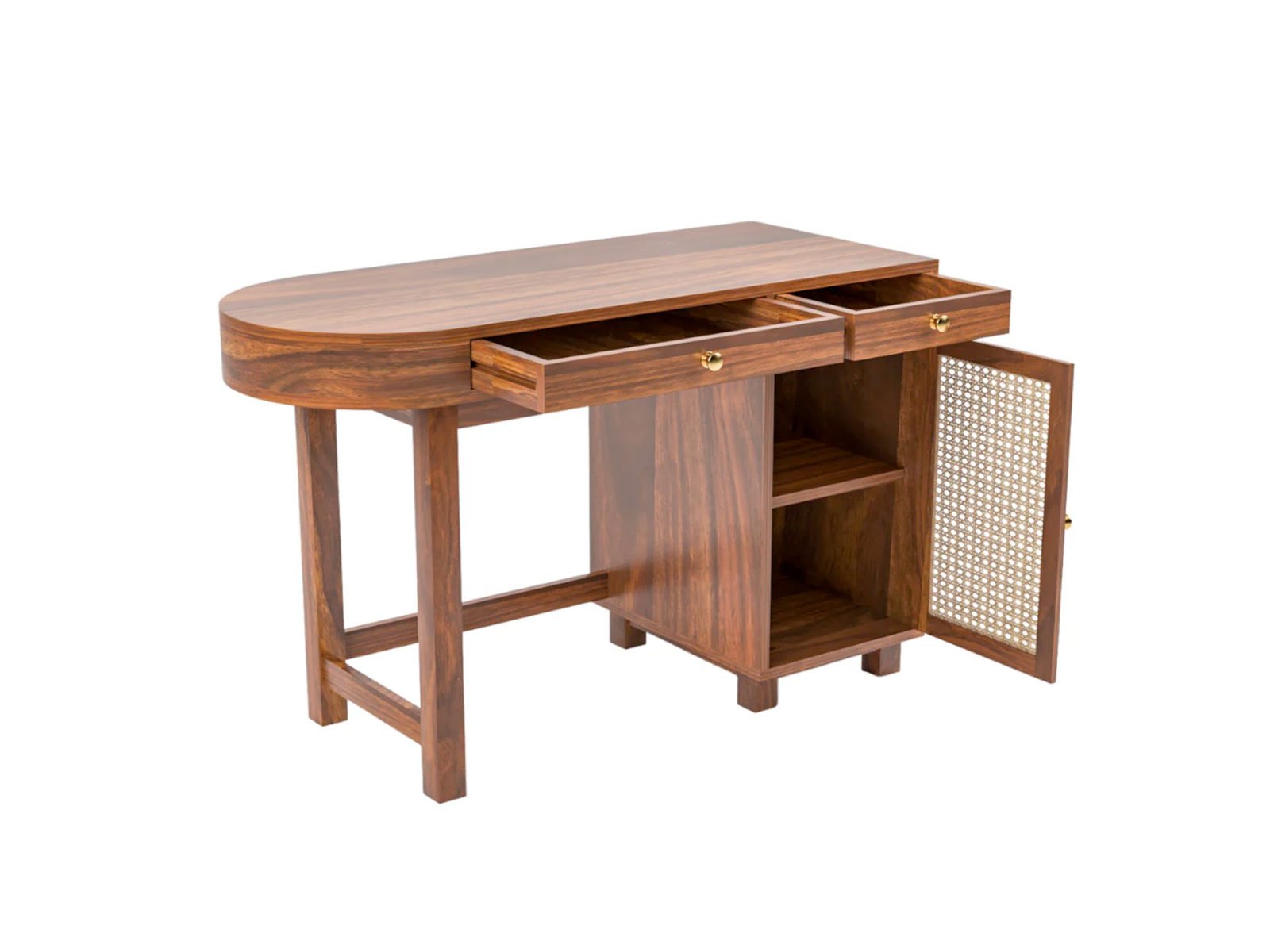 Rukm Solid Wood Sheesham Study Table - KS Homestore