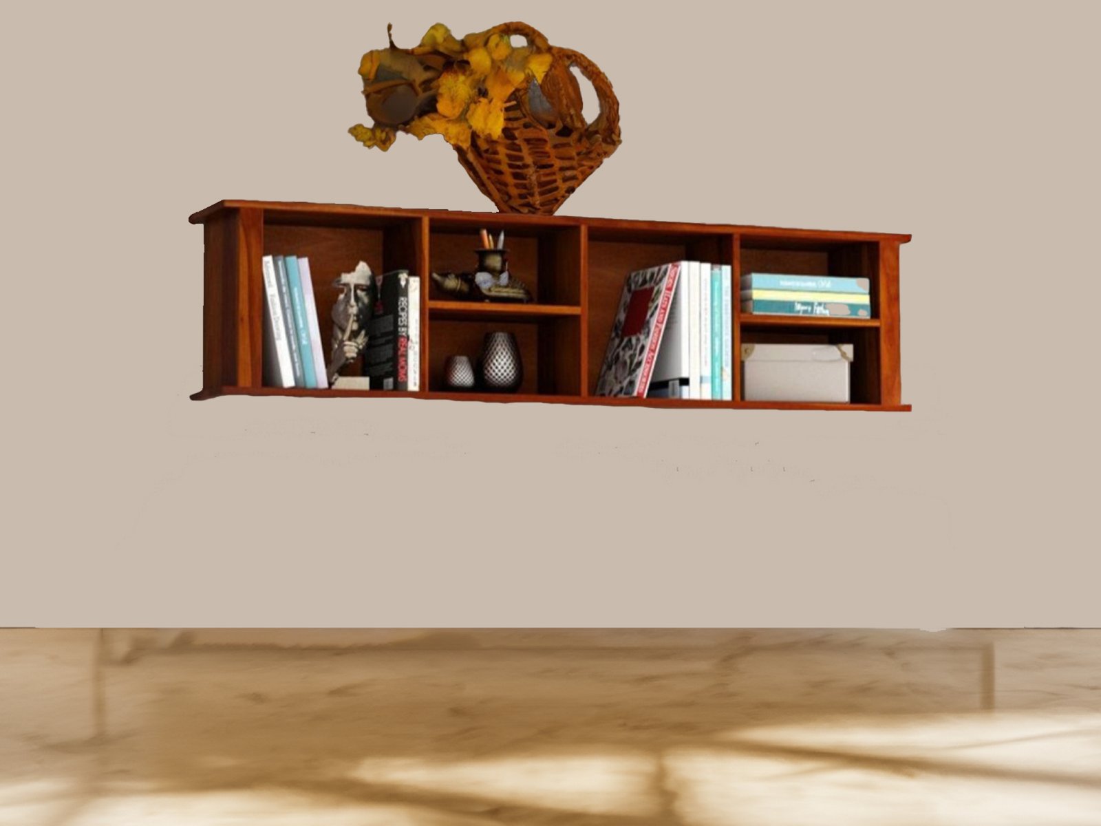  Hina Solid Wood  Wallshelf