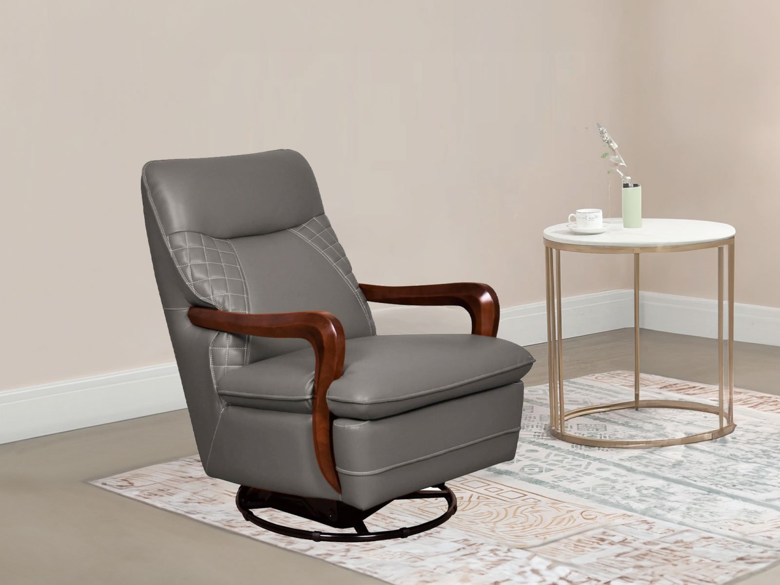 Convi Chair In Grey Color 