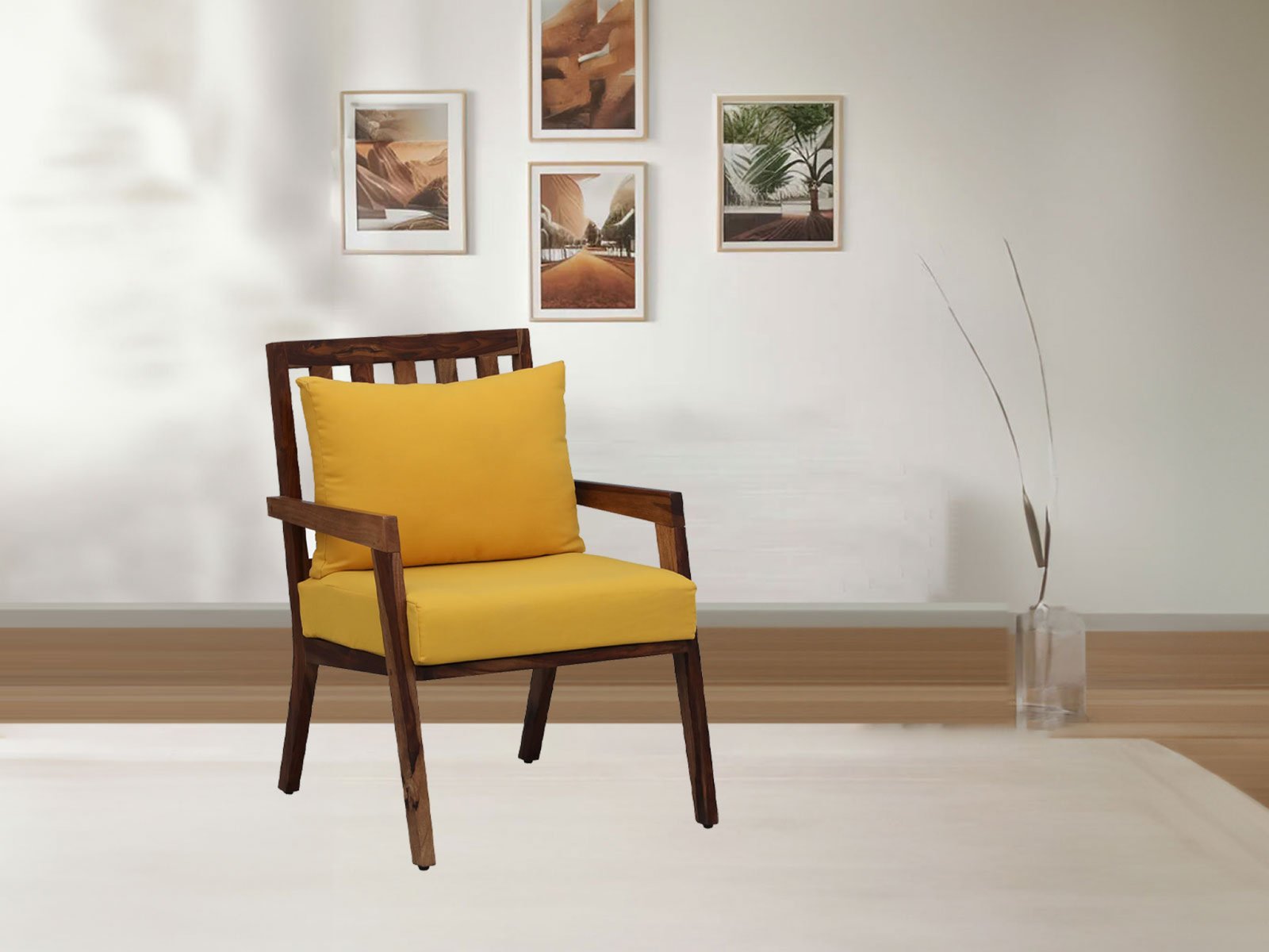 Bali Chair in Yellow Color 