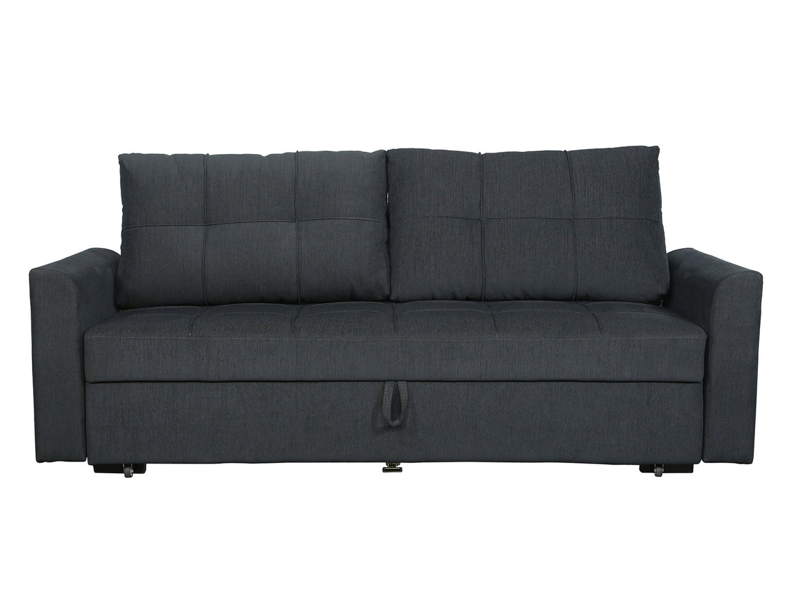 Luiz Sofa Cum Bed In Slate Grey Color