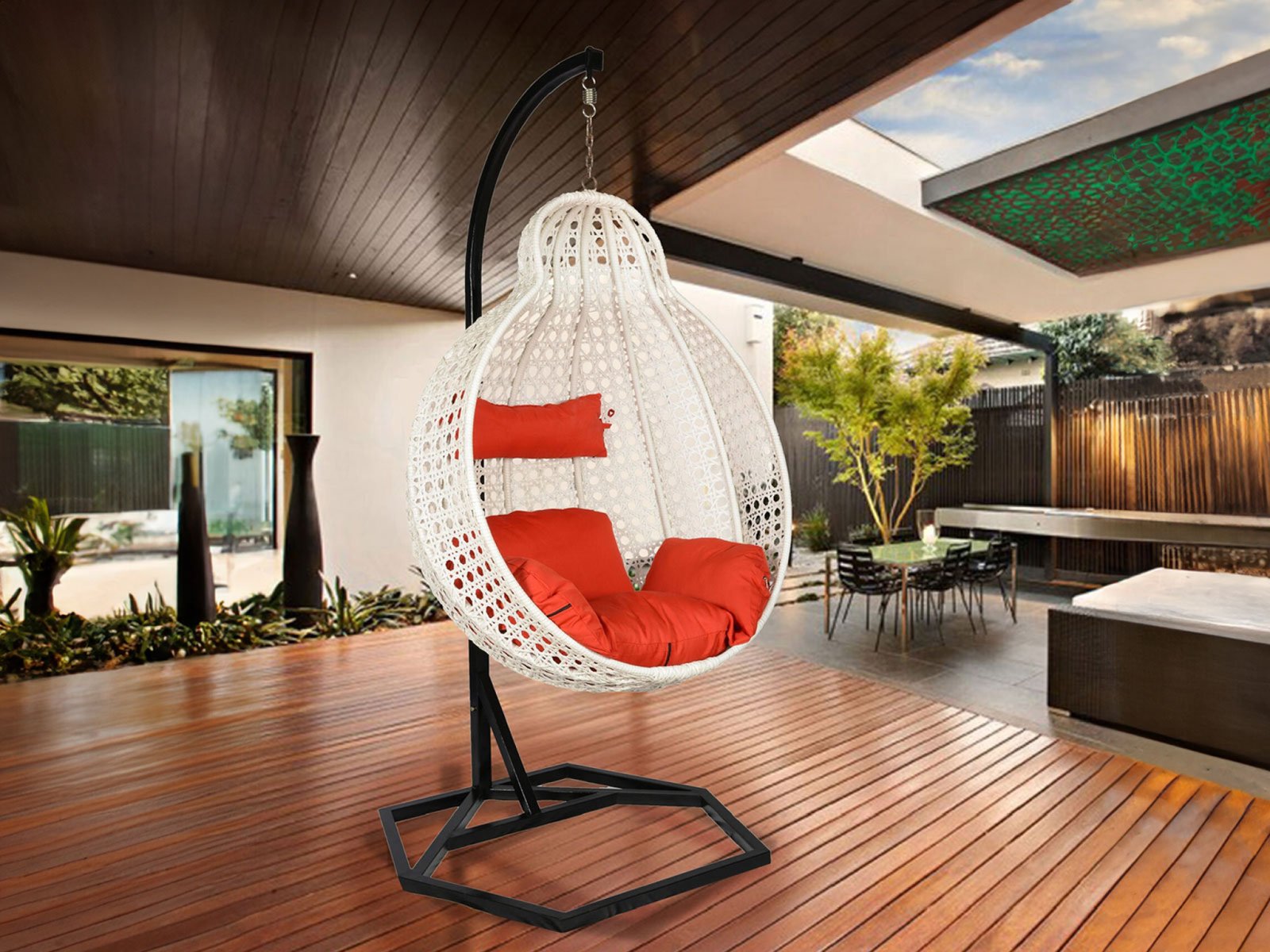 Anish Swing in White Color