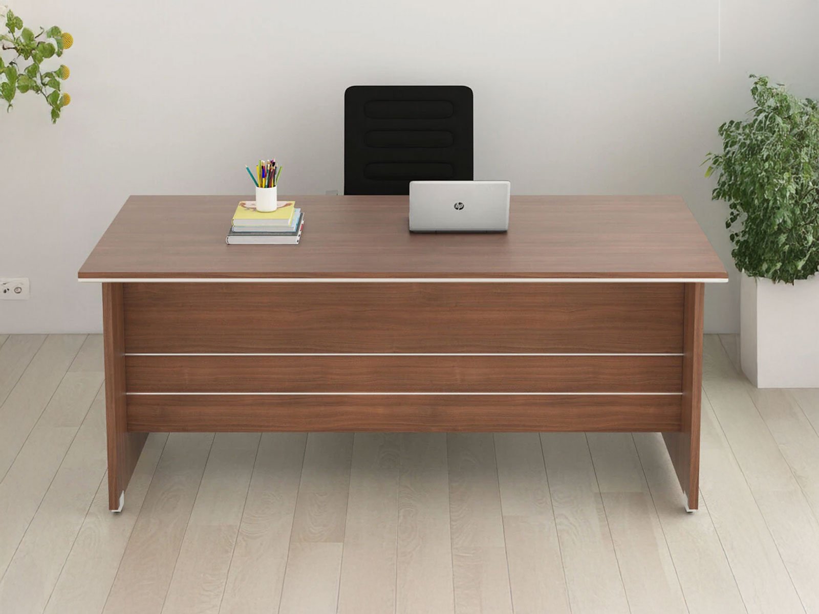 Alden Office Table  Large With Storage 