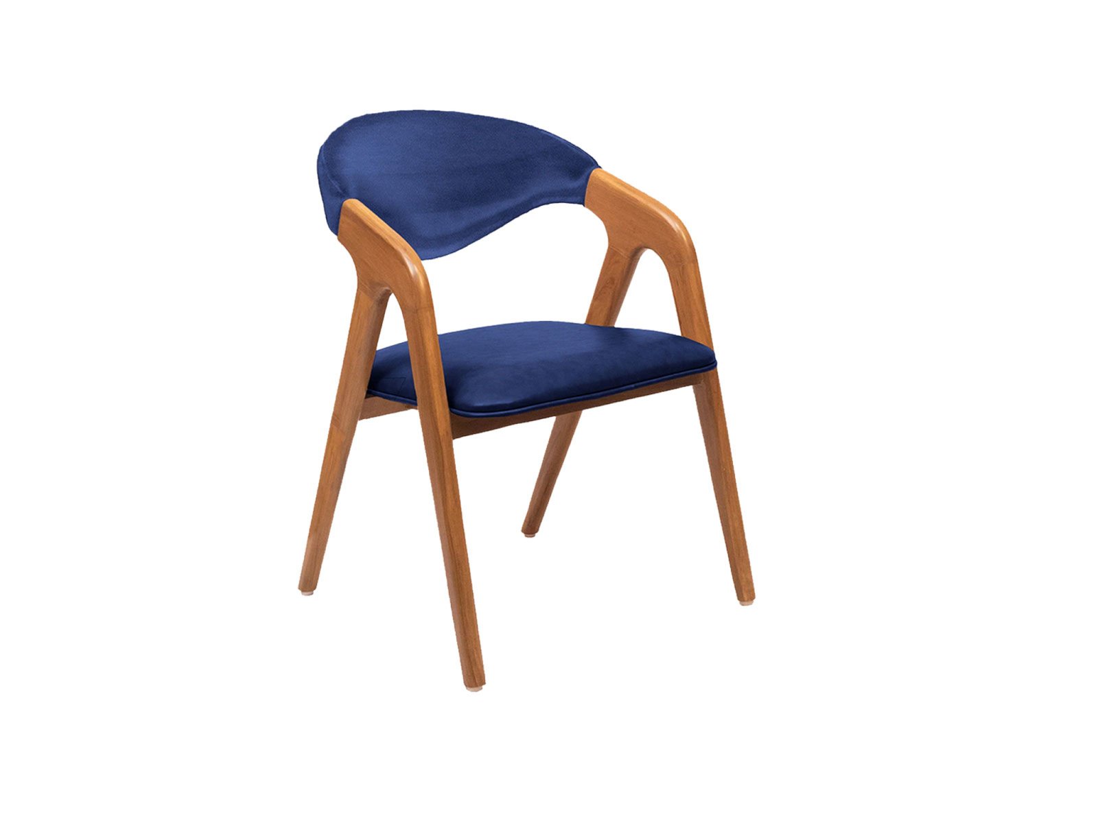 Quito Dining Chair In  Dark Blue Color