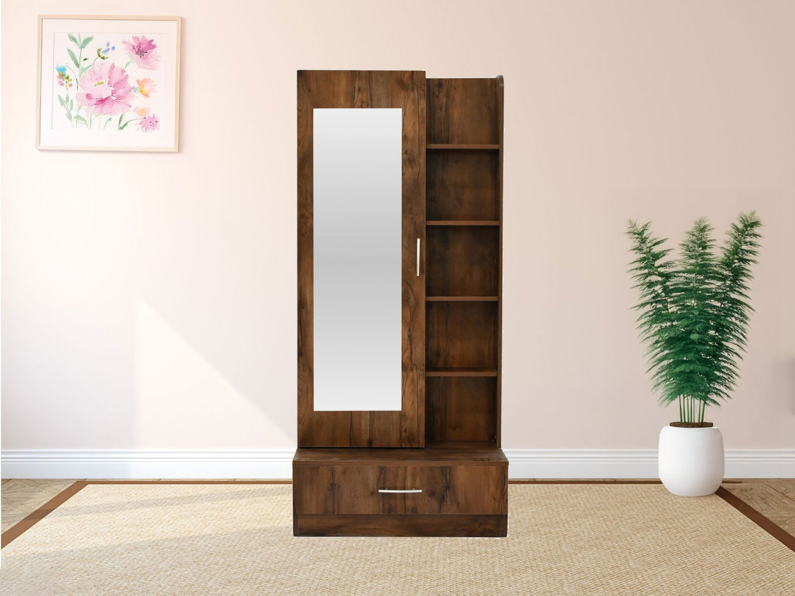 Russian Dressing Table In Dusky Basalt  color