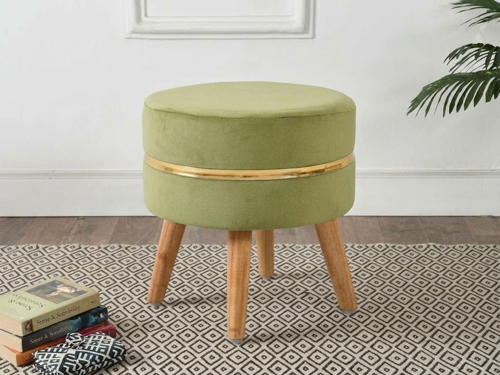  Ambo Stool In Green Color