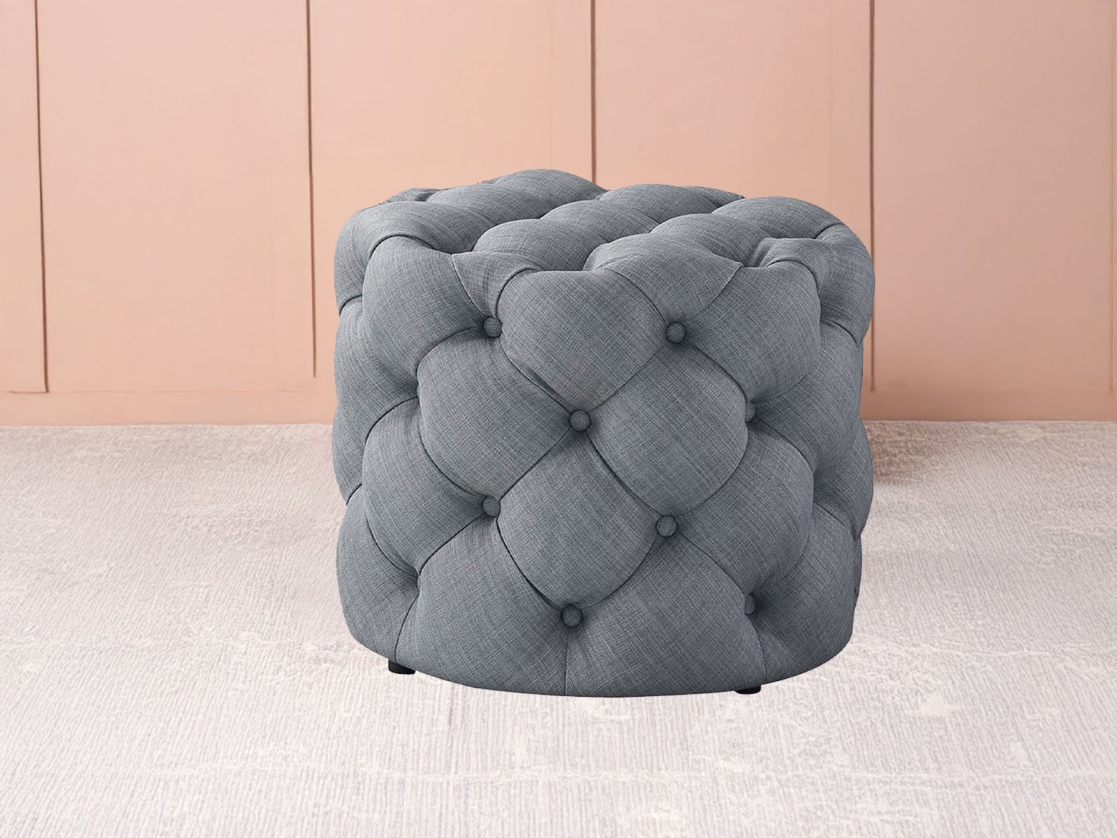 Java Stool in Grey Color