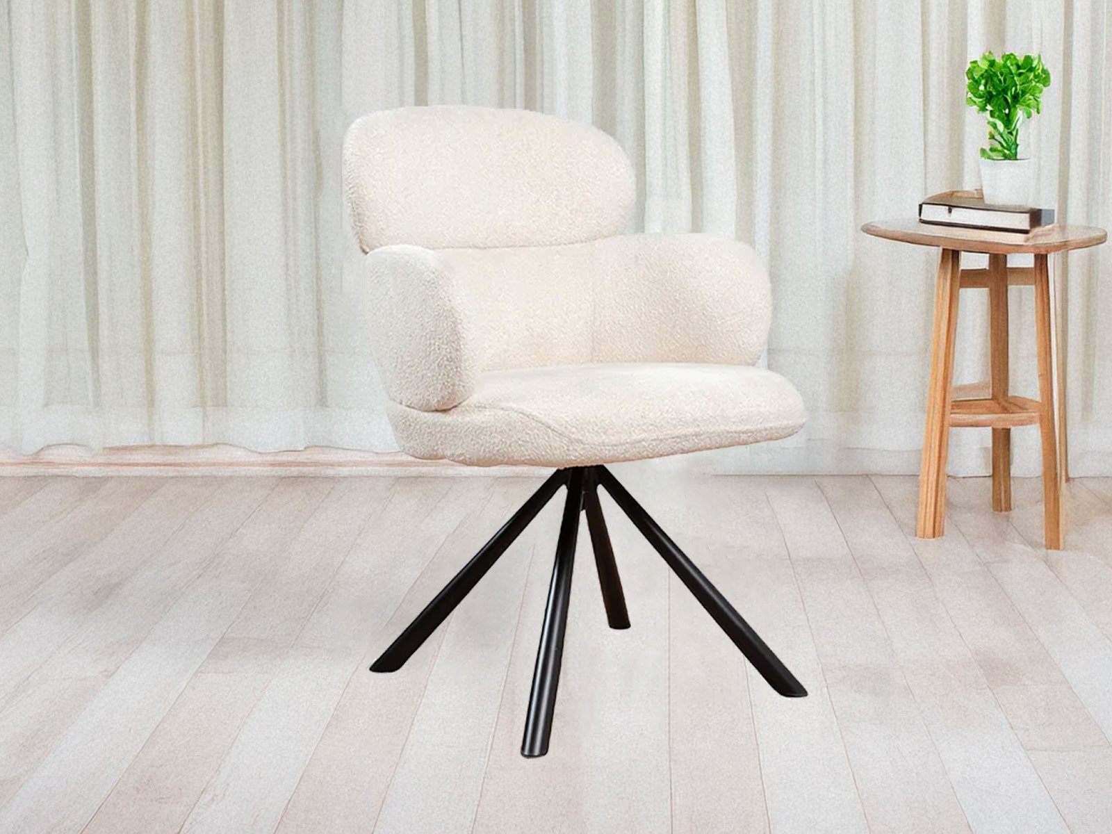 Miller Chair In White Color 