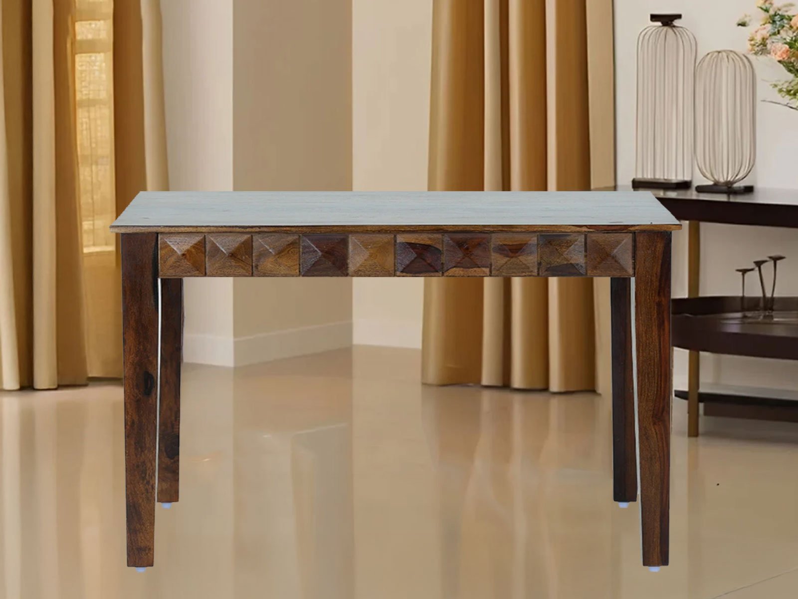 Stupa 4 Seater Dining Table