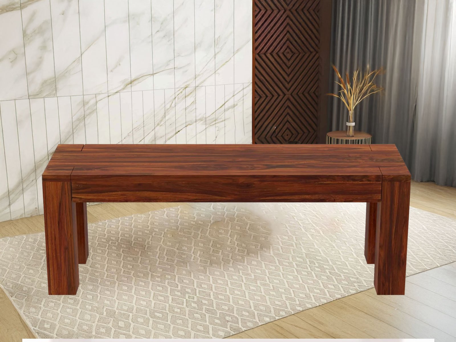 Hina 4 Seater Dining Banch