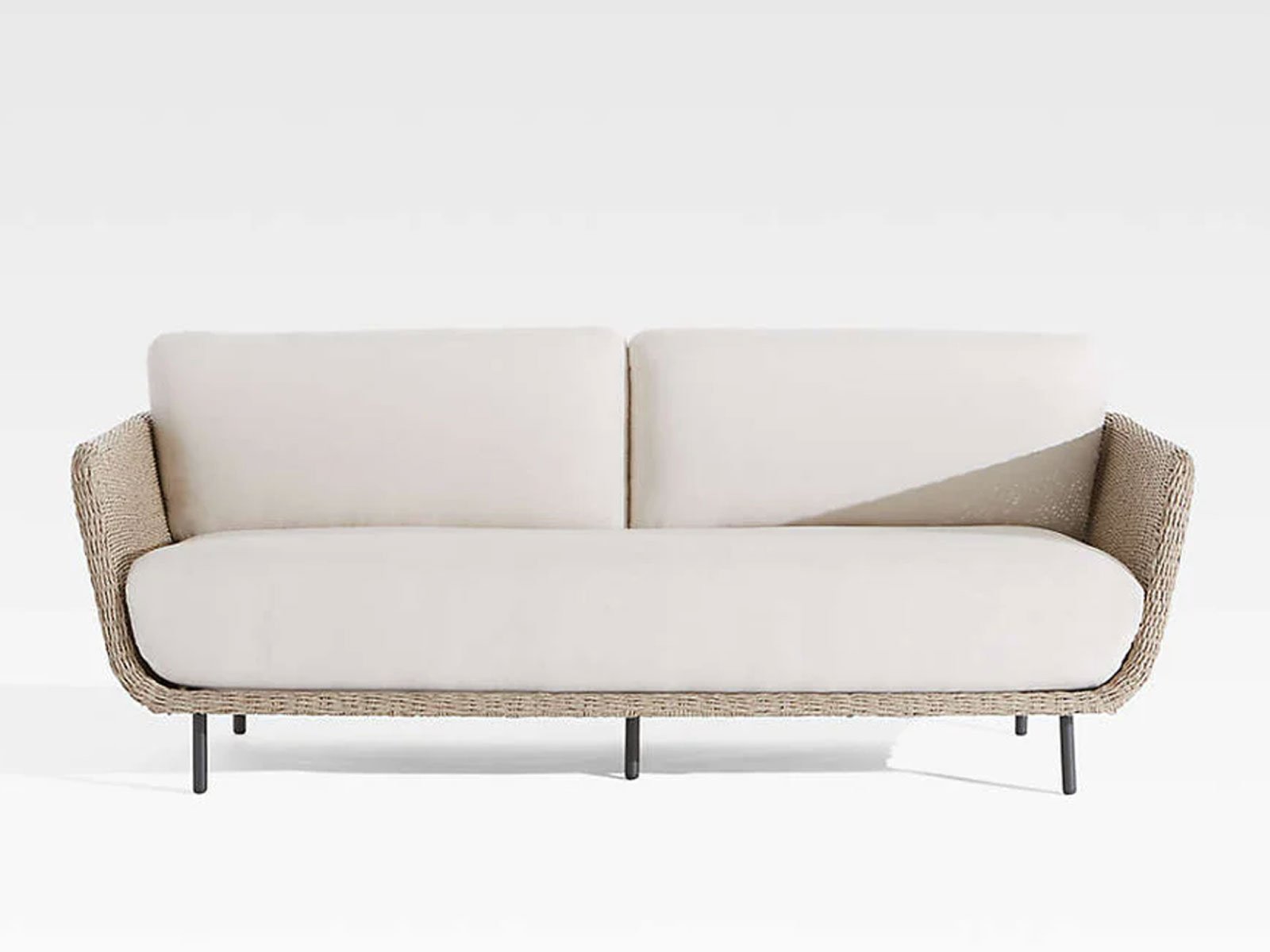 Valano 2 seater,1 Seater,1 Side Table & Center Table Set In Grey Colour 