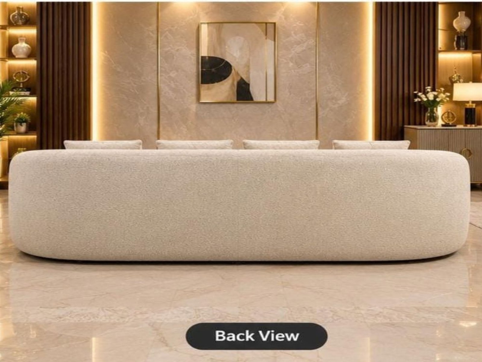 Couch In Beige Colour 