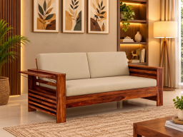 Agnes Solid wood Sofa 2 Seater
