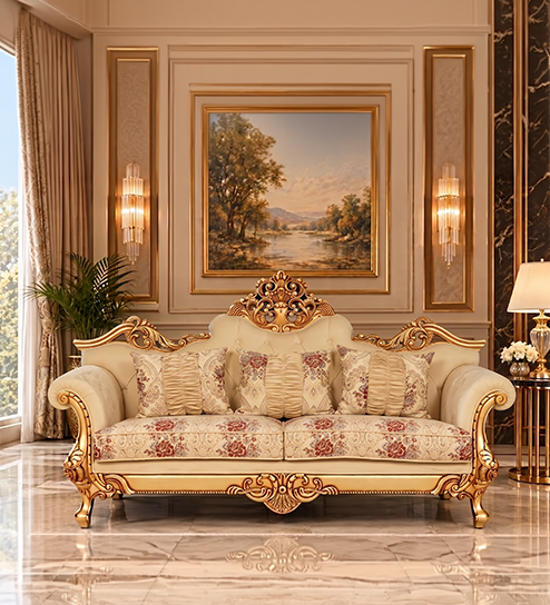 Mural Sofa 3 Seater