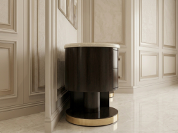 Curve Sideboard with Marble Top