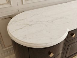 Curve Sideboard with Marble Top