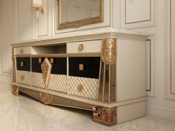 Supreme Sideboard   With Marble Top