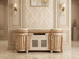Craft Sideboard  With Marble Top