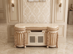 Craft Sideboard  With Marble Top