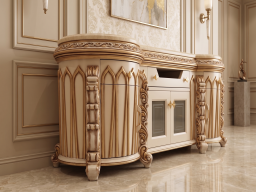 Craft Sideboard  With Marble Top