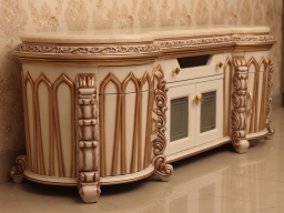 Craft Sideboard  With Marble Top