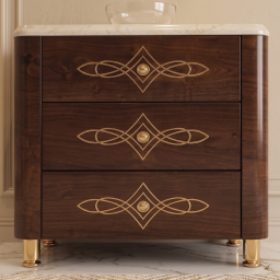 Iconic Sideboard With Marble Top