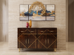 London Sideboard In Brown Color 