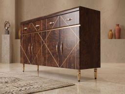 London Sideboard In Brown Color 