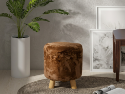 Magic Stool-5581 In Brown Color