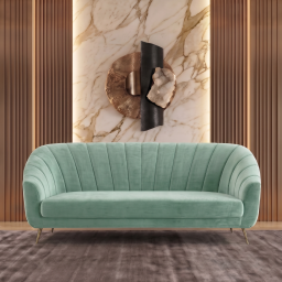 Monaco Sofa 3 Seater In Green Color