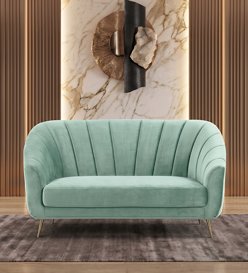 Monaco Sofa 2 Seater In Green Color