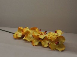 Orchid Real Touch Artificial Flowers for your home or office decor In Yellow  Color 