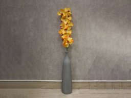 Orchid Real Touch Artificial Flowers for your home or office decor In Yellow  Color 