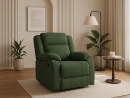 Ashley Recliner  1 Seater In Green Color