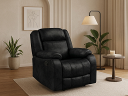 Ashley Recliner  1 Seater In Black Color