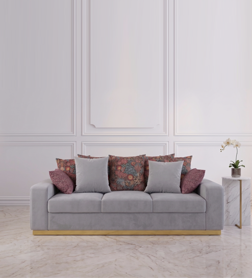 Jackson Sofa 3 Seater In Grey Color 