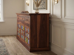 Chitra Solid Wood Sheesham Sideboard 