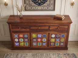 Chitra Solid Wood Sheesham Sideboard 
