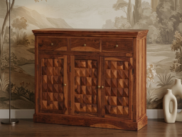 Stupa  Solid Wood  Sheesham Sideboard 