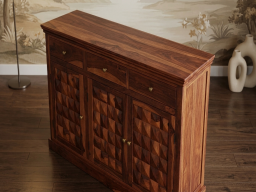 Stupa  Solid Wood  Sheesham Sideboard 