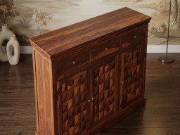 Stupa  Solid Wood  Sheesham Sideboard 