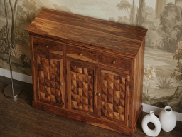 Stupa  Solid Wood  Sheesham Sideboard 
