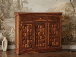Stupa  Solid Wood  Sheesham Sideboard 