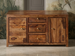 Hina Solid Wood Sheesham Sideboard 