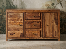 Hina Solid Wood Sheesham Sideboard 