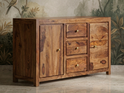 Hina Solid Wood Sheesham Sideboard 