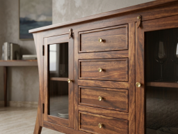 Kian  Solid Wood Sheesham Sideboard