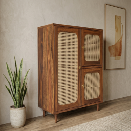 Rukm Solid Wood Sheesham  Sideboard